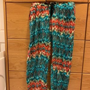 flowy lounge pants
